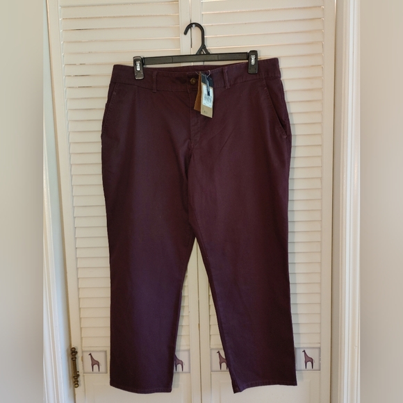 The North Face Denim - The North Face Women's Burgundy Chinos